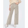ONLY  ONLHOPE GLOBAL EX HW WIDE CORD PNT NOOS ECRU