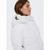 ONLY ONLDIXIE LIFE PUFFER JACKET CC OTW WHITE ONLY ONLDIXIE LIFE PUFFER JACKET CC OTW WHITE