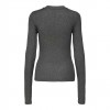 ONLY ONLLENA L/S O-NECK GLITTER RIB TOP JRS GRAY