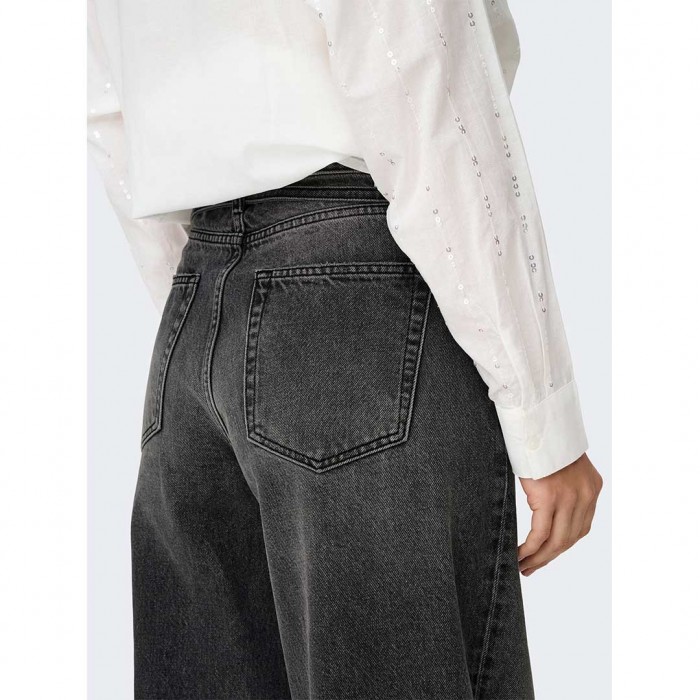 ONLY ONLGIANNA MW STRAIGHT DNM DOT980 NOOS WASHED BLACK