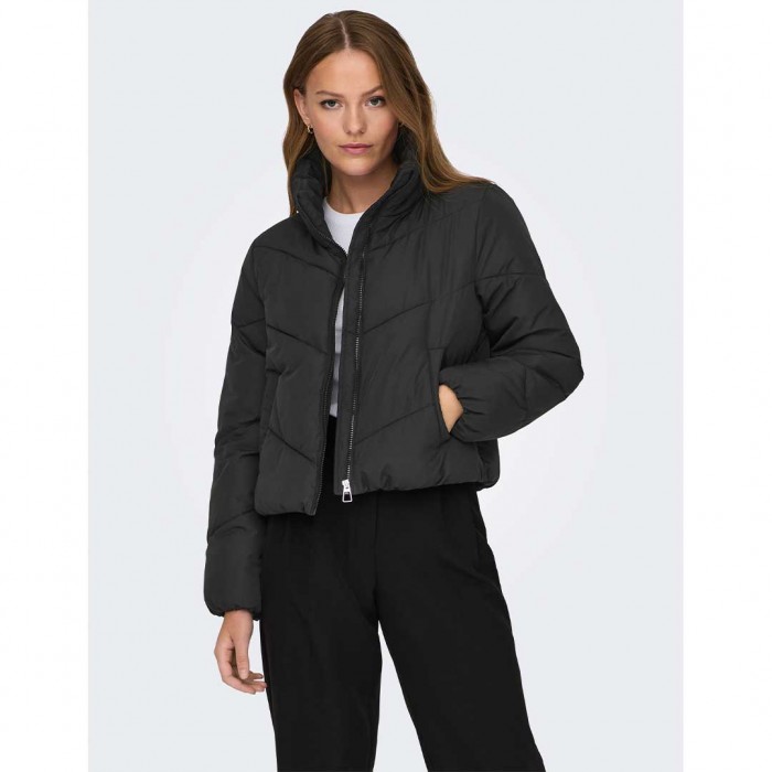 ONLY ONLMAGGI LIFE SOLID PUFFER CC OTW BLACK