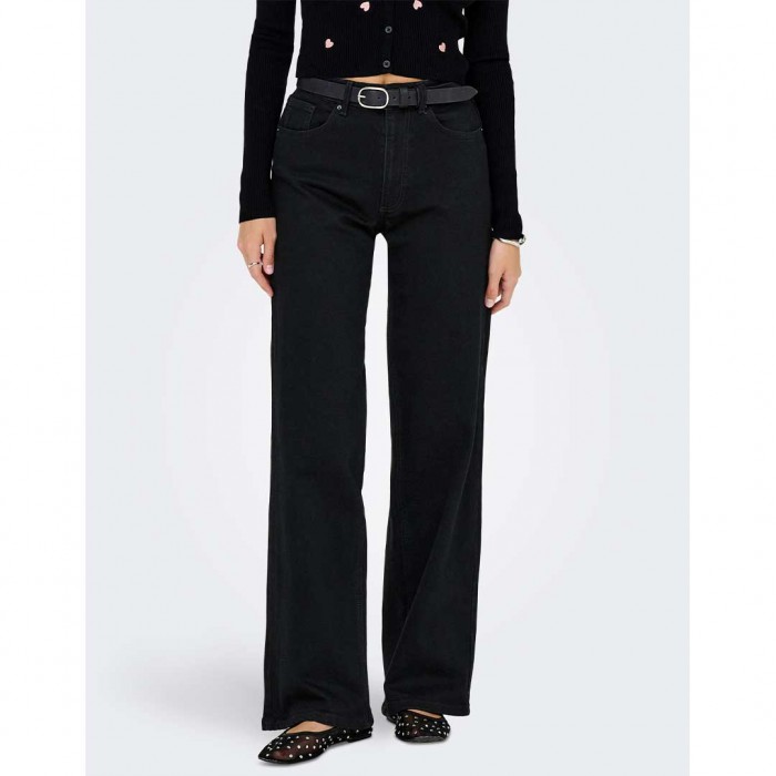 ONLY ONLJUICY HW WIDE DNM REA670 NOOS BLACK