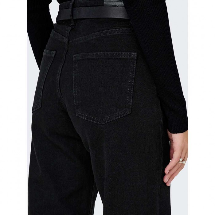 ONLY ONLJUICY HW WIDE DNM REA670 NOOS BLACK
