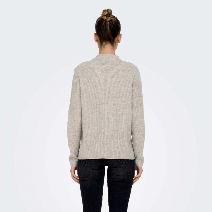 ONLY ONLCAMILLA O-NECK L/S PULLOVER NOOS KNT ECRU