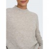 ONLY ONLCAMILLA O-NECK L/S PULLOVER NOOS KNT ECRU