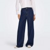 ONLY ONLINGRID MID WAIST WIDE DNM QYT BLUE ONLY ONLINGRID MID WAIST WIDE DNM QYT BLUE