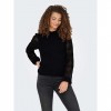 ONLY ONLANNELINA LS HIGHNECK KNT BLACK ONLY ONLANNELINA LS HIGHNECK KNT BLACK