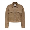 ONLY ONLSTINA LIFE FAUX SUEDE JACKET CC PNT CAMEL