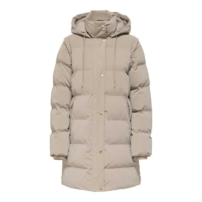 ONLY  ONLDIXIE LIFE 2IN1 PUFFER COAT CC OTW BEIGE