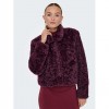 ONLY ONLGINNY SHORT TEDDY JACKET OTW BORDO ONLY ONLGINNY SHORT TEDDY JACKET OTW BORDO
