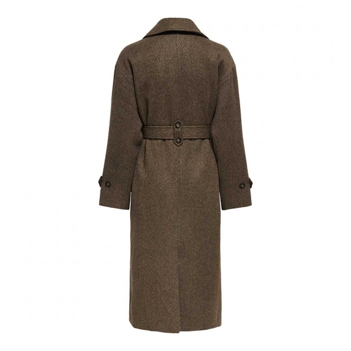 ONLY ONLGINA LIFE COAT OTW BROWN