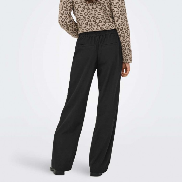 ONLY ONLGIA-DELUXE LIFE HW WIDE PULL-UP PNT BLACK