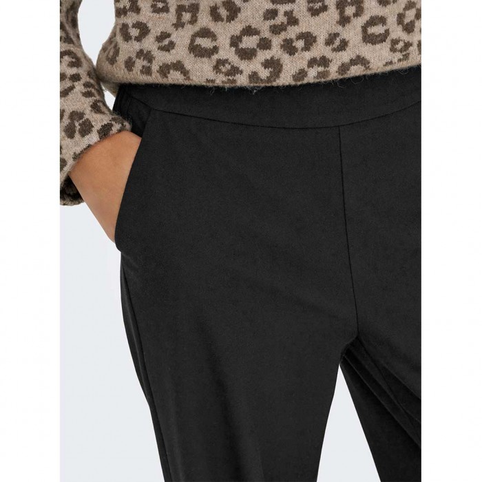 ONLY ONLGIA-DELUXE LIFE HW WIDE PULL-UP PNT BLACK