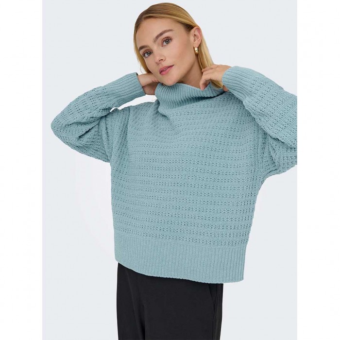 ONLY ONLGLOBE LS HIGHNECK BF KNT CIEL