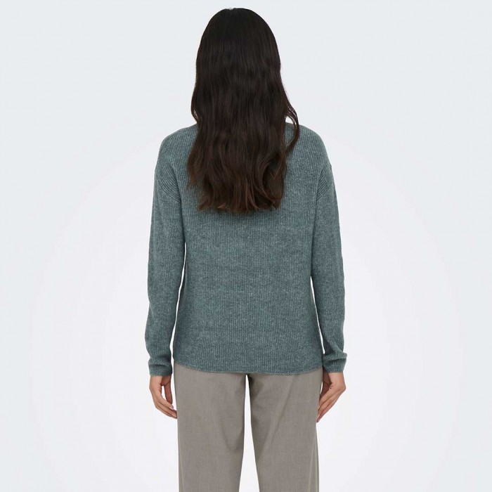 ONLY ONLCAMILLA O-NECK L/S PULLOVER NOOS KNT GREEN