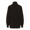 ONLY ONLWHITNEY LIFE LS LOOSE ROLLNECK KNT DARK BROWN