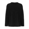 ONLY ONLPETRA LS LOOSE O-NECK CC KNT BLACK ONLY ONLPETRA LS LOOSE O-NECK CC KNT BLACK