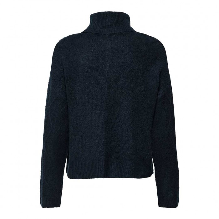ONLY ONLELSIE LS CABEL BLING ROLLNECK CC KNT BLUE