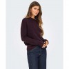 ONLY ONLCAMILLA O-NECK L/S PULLOVER NOOS KNT BORDO