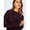 ONLY ONLCAMILLA O-NECK L/S PULLOVER NOOS KNT BORDO