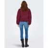 ONLY ONLMAGGI LIFE SOLID PUFFER CC OTW DARK RED ONLY ONLMAGGI LIFE SOLID PUFFER CC OTW DARK RED