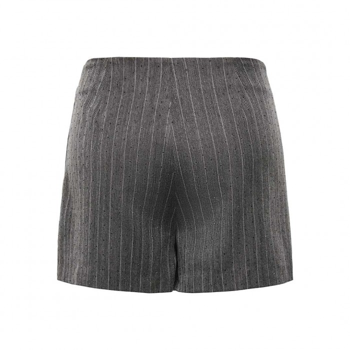 ONLY ONLSIGA LIFE MW HB RHINE SKORT TLR GREY