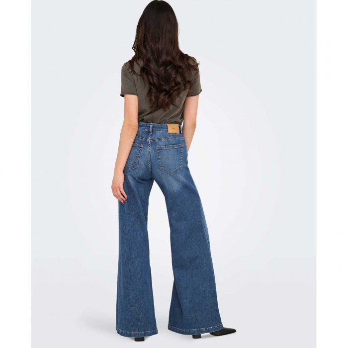 ONLY ONLCALIFORNIA MW WIDE FLARE DNM REA MEDIUM BLUE
