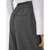 ONLY ONLGIA-DELUXE LIFE HW WIDE PULL-UP PNT MEDIUM GREY