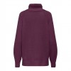 ONLY ONLWHITNEY LIFE LS LOOSE ROLLNECK KNT BORDO