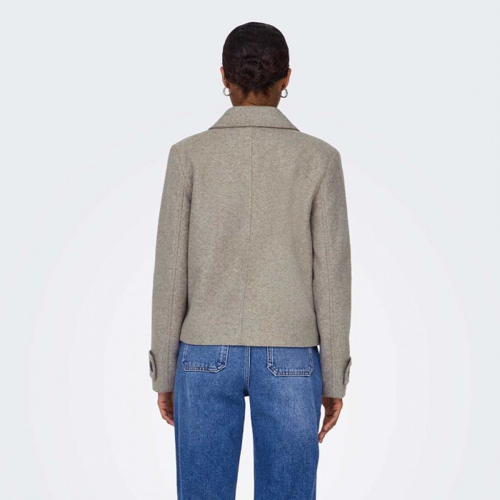 ONLY ONLFREJA SHORT DB JACKET OTW NOOS MOCHA