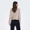 ONLY ONLMIGGIE LS O-NECK PEARL CARDI KNT NOOS BEIGE