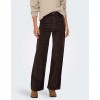 ONLY ONLHOPE GLOBAL HW WIDE CORD PNT NOOS DARK BROWN