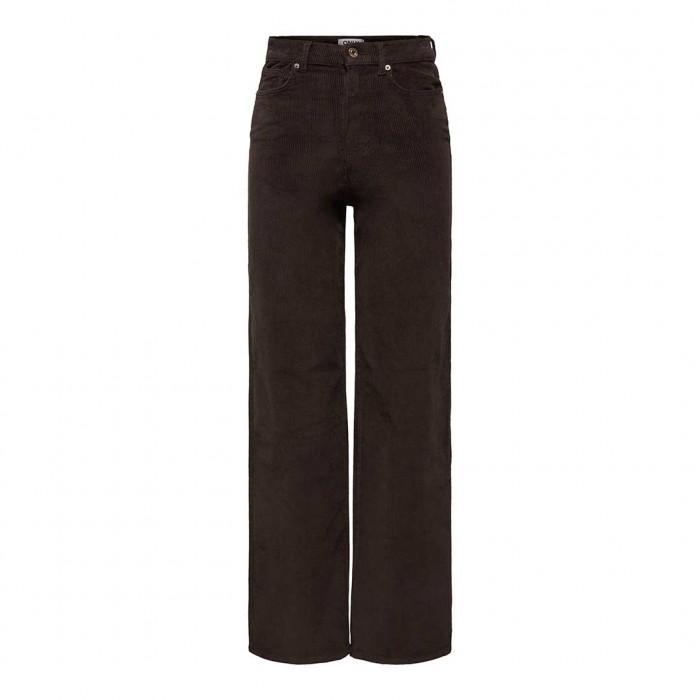 ONLY ONLHOPE GLOBAL HW WIDE CORD PNT NOOS DARK BROWN