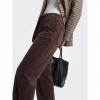 ONLY ONLRIMA MW STRING FAUX SUEDE PANT PNT BROWN