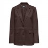 ONLY ONLDIANE FAUX SUEDE BLAZER CC OTW BROWN