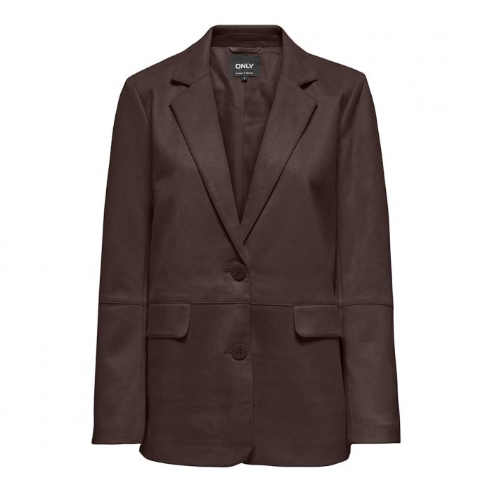 ONLY ONLDIANE FAUX SUEDE BLAZER CC OTW BROWN