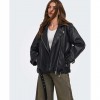 ONLY ONLSOFT FAUX LEATHER OVS. BIKER CC OTW BLACK