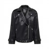 ONLY ONLSOFT FAUX LEATHER OVS. BIKER CC OTW BLACK