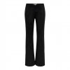 ONLY ONLABENA MW FAUX SUEDE FLAR LEGGING PNT BLACK