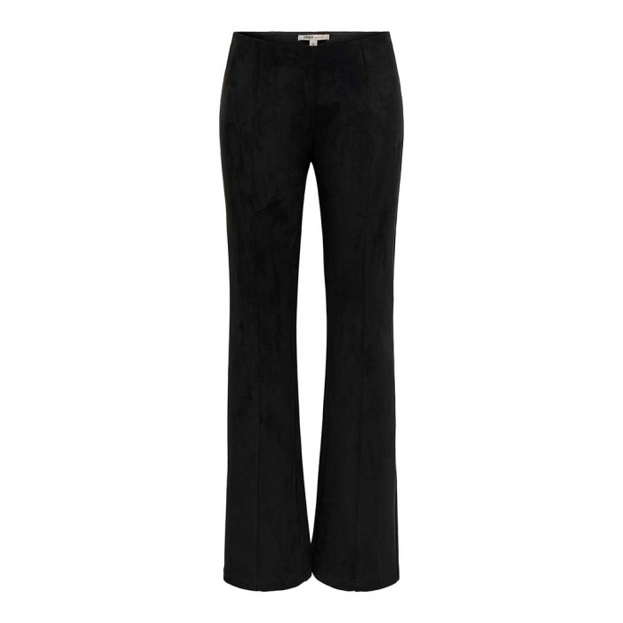 ONLY ONLABENA MW FAUX SUEDE FLAR LEGGING PNT BLACK