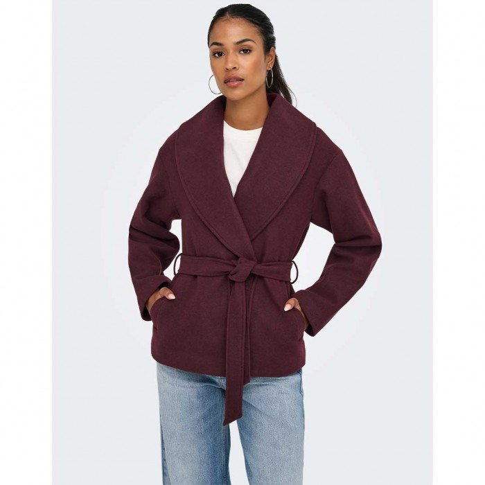 ONLY ONLAUGUSTA SHORT COAT OTW NOOS RED