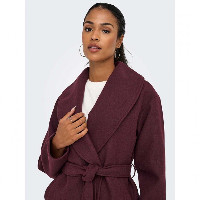 ONLY ONLAUGUSTA SHORT COAT OTW NOOS RED