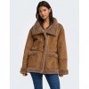 ONLY ONLELLIS BONDED JACKET OTW BROWN