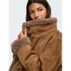 ONLY ONLELLIS BONDED JACKET OTW BROWN