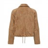 ONLY ONLLIXA L/S FAUX SUEDE JACKET CC PNT BROWN