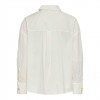 ONLY ONLKIRI BUTTON DETAIL LS SHIRT FR WVN WHITE