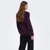 ONLY  ONLKATIA LS DETAIL HIGHNECK NOOS KNT VIOLET