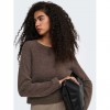 ONLY ONLKERRY PIUMO LS O-NECK CC KNT BROWN
