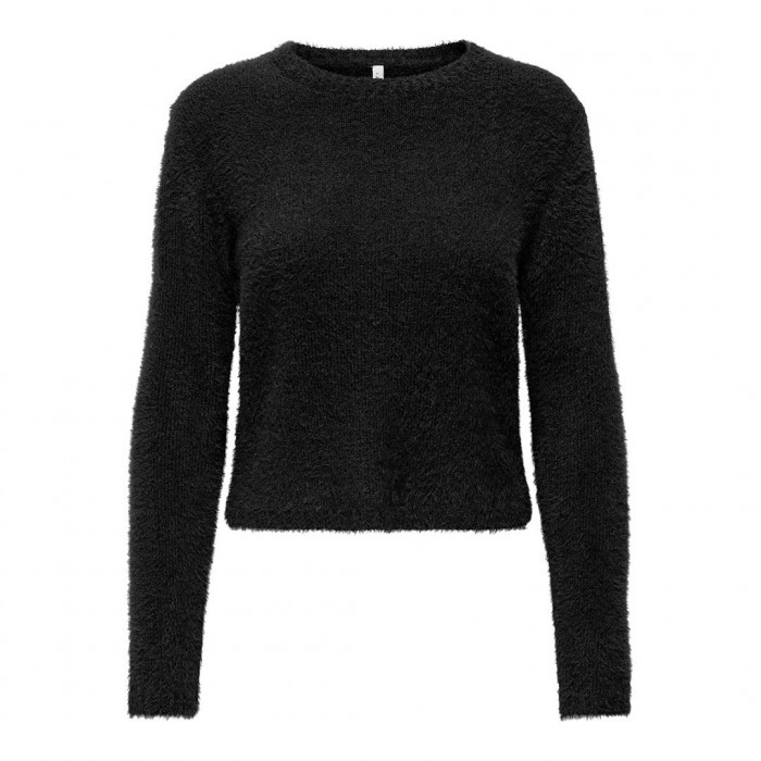ONLY ONLKERRY PIUMO LS O-NECK CC KNT BLACK
