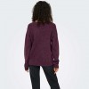 ONLY ONLCAMILLA V-NECK L/S PULLOVER KNT NOOS BORDO